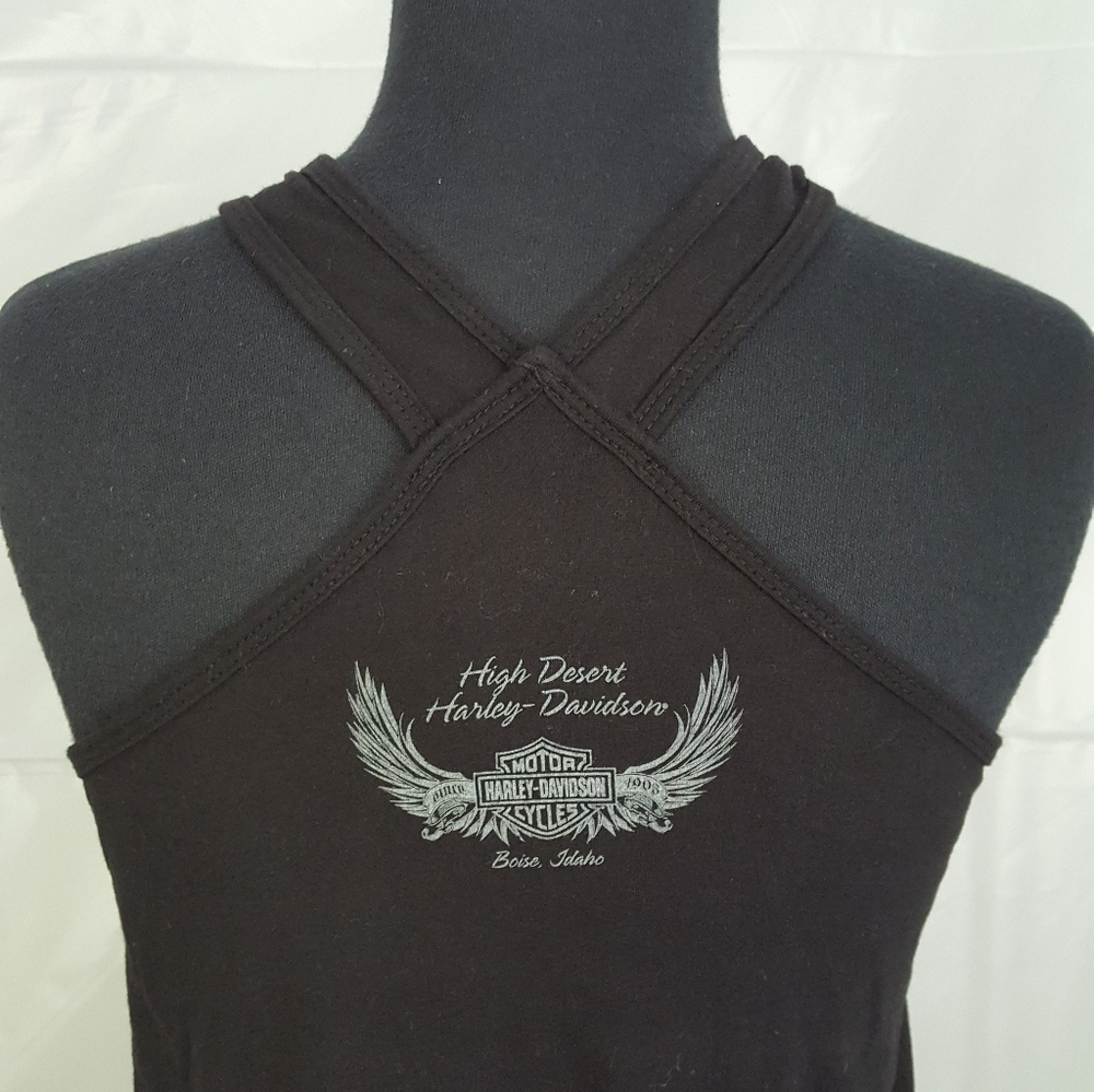 Harley-Davidson Rhinestone Shadow Tank Top - Picture 3 of 9